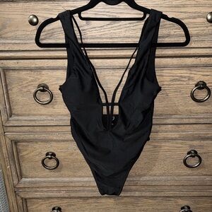 Windsor Black One Piece Swimsuit